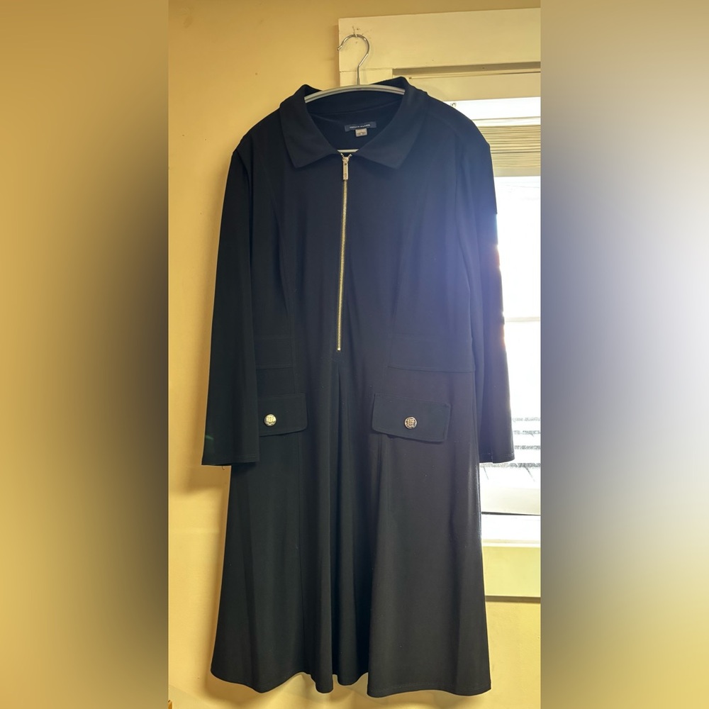 Tommy Hilfiger Long Sleeve Dress with Zipper